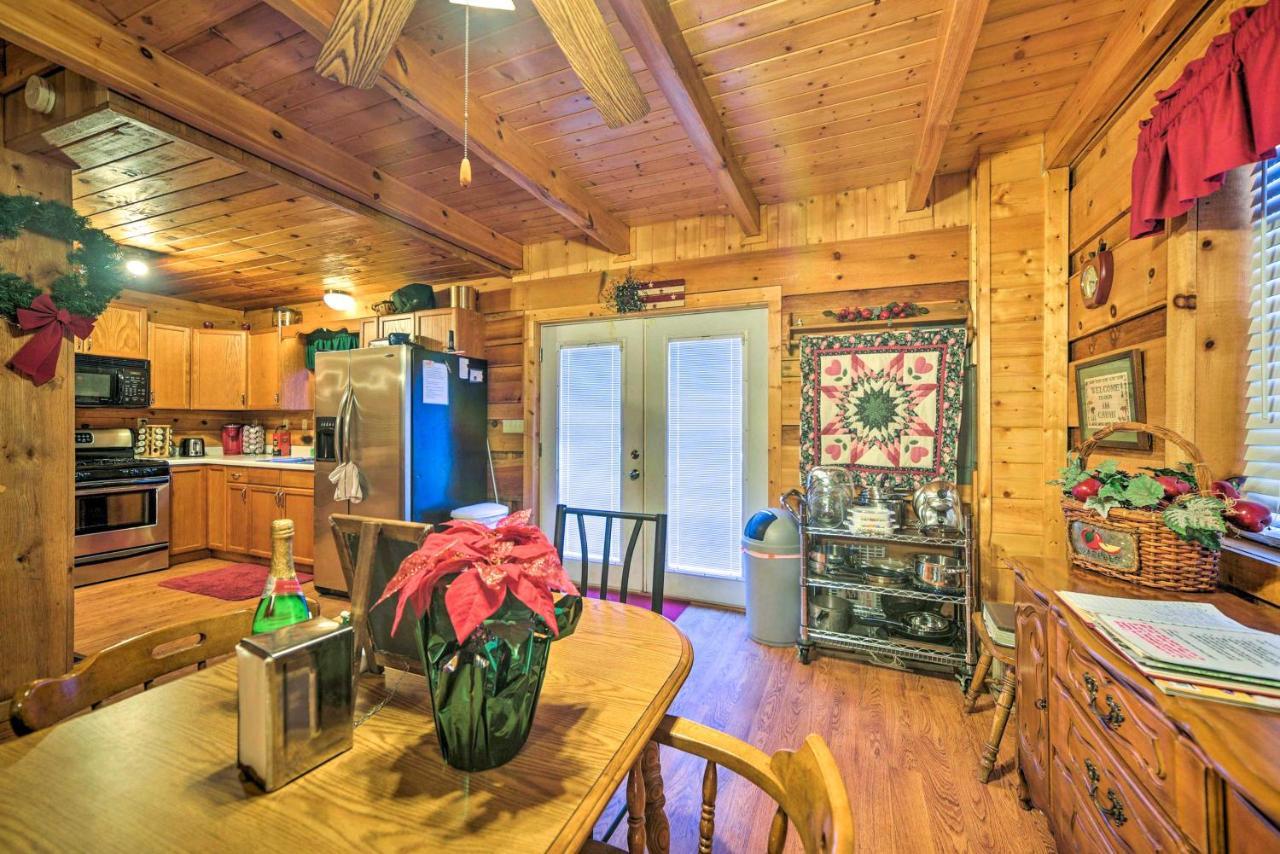 Cozy Tellico Plains Cabin With Large Mountain Creek! Exterior foto