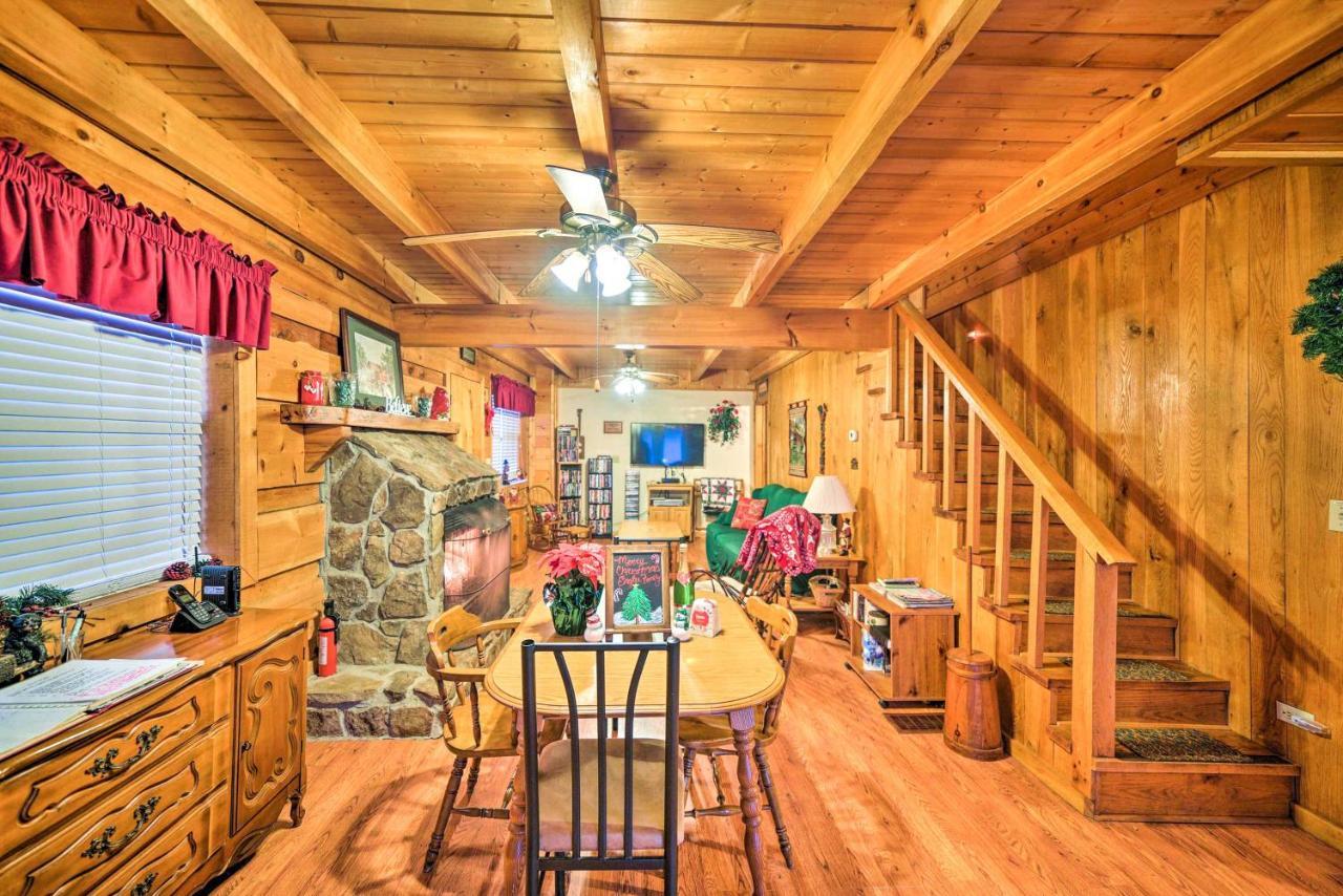 Cozy Tellico Plains Cabin With Large Mountain Creek! Exterior foto
